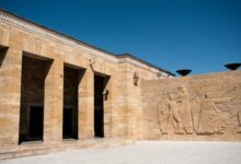sunlit walls of anitkabir