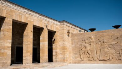 sunlit walls of anitkabir
