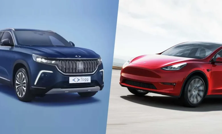 Model y vs Togg