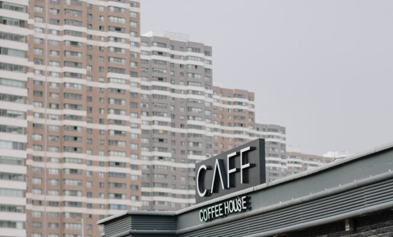 front of the cafe in ankara turkye