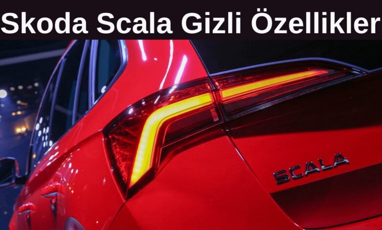 Skoda Scala Gizli Özellikler