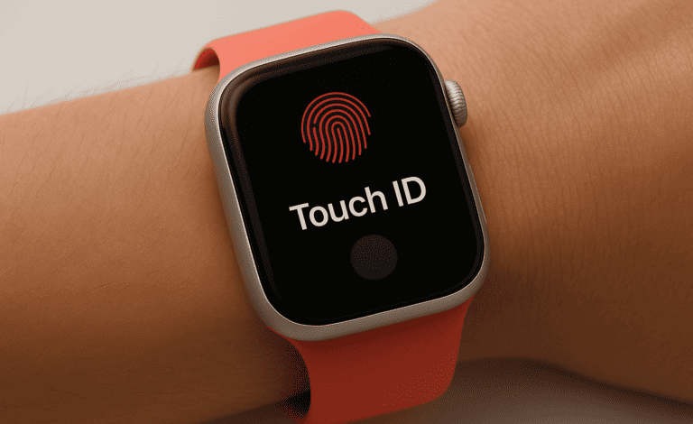 apple watch touch ıd