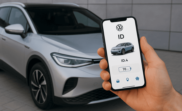vw id serisi uzaktan erişim